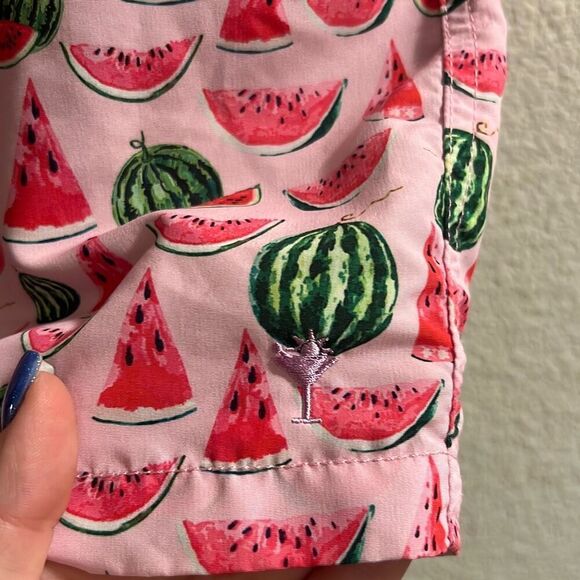 ✨Happy Hour Watermelon Swim Sz Medium Trunks✨ - Picture 5 of 7